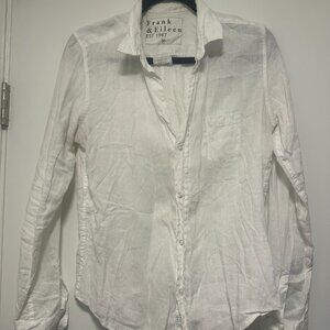 Frank and Eileen linen button up